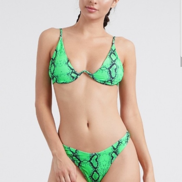 Green Snake 2 piece - Picture 1 of 3